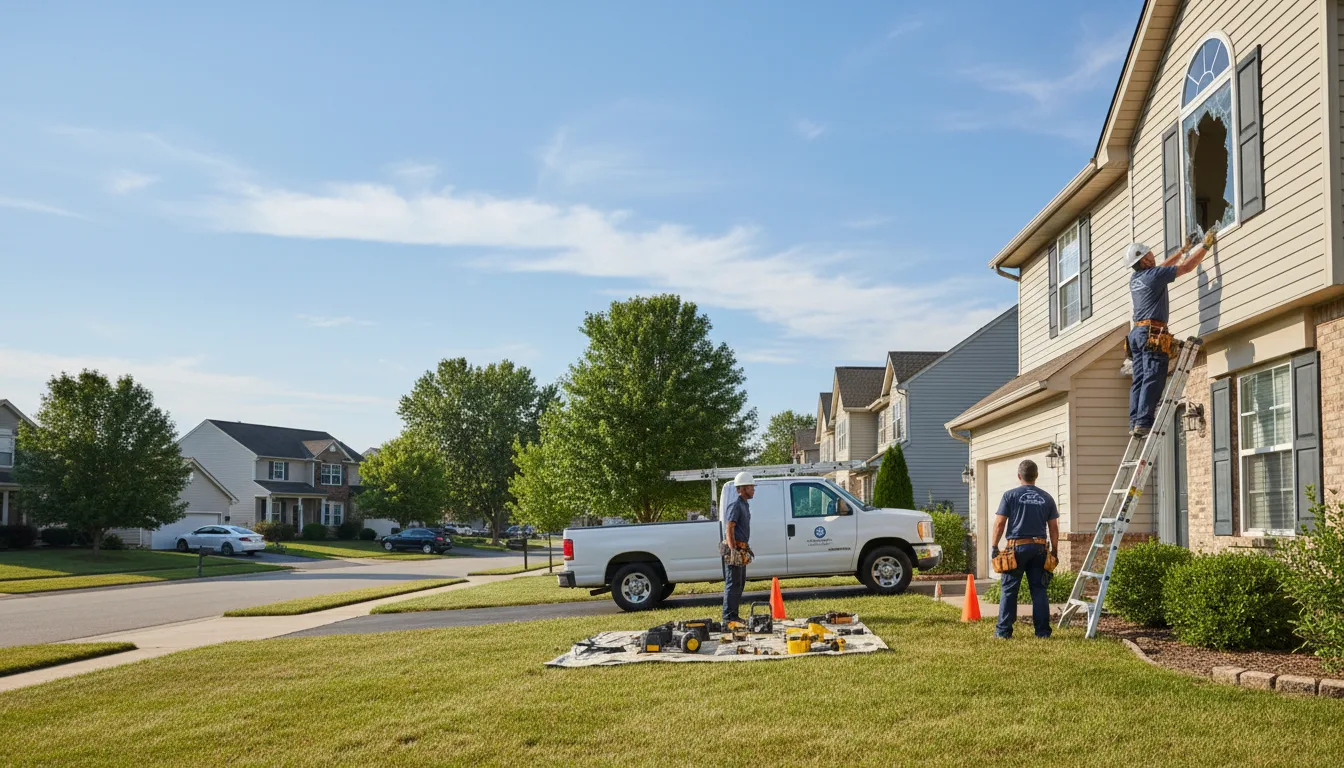 Expert window installer providing residential service in Rhome, TX